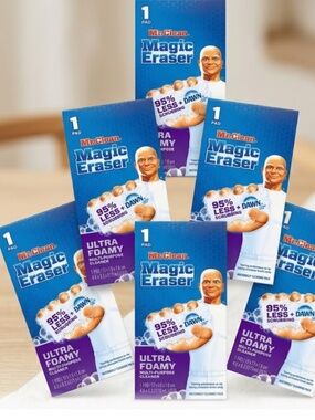 Mr. Clean Magic Eraser Ultra Foamy Multi Purpose Cleaner, Foaming Magic Eraser